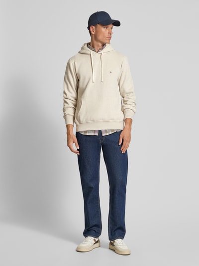 Tommy Hilfiger Oversized hoodie van katoenmix Offwhite - 1