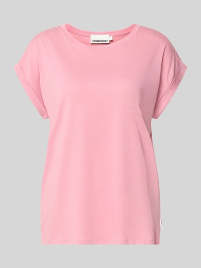 ARMEDANGELS Regular Fit T-Shirt aus reiner Lyocell-Baumwoll-Mix Modell 'JILAANA' Rose 1