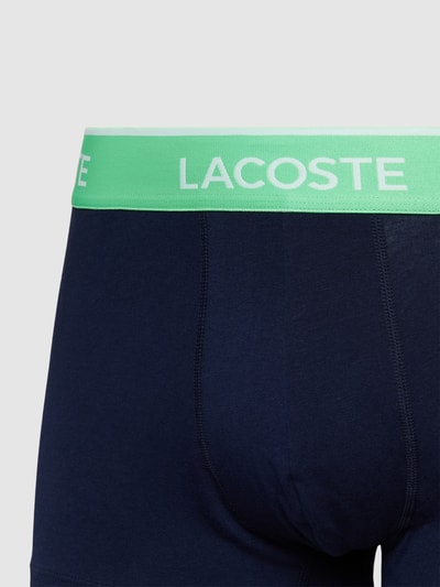 Lacoste Trunks mit elastischem Logo-Bund Gruen 2