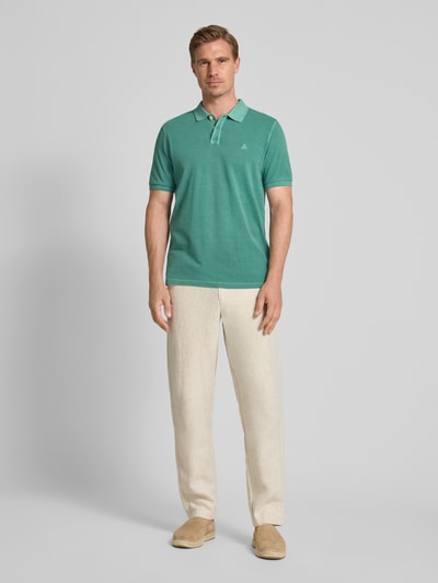 Marc O'Polo Regular fit poloshirt van puur katoen Mintgroen - 1