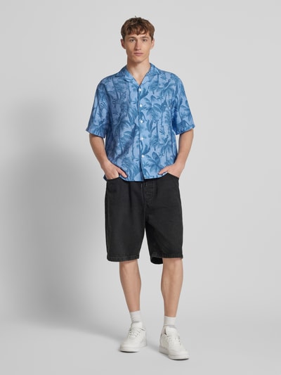 REVIEW Jeans Shorts mit elastischem Bund - Jorts Black 1