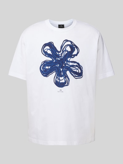 PAUL SMITH T-Shirt mit Motiv-Print Offwhite 2