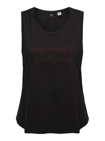 Levi's® THE MUSCLE TANK Housemark CAVIAR Black 2