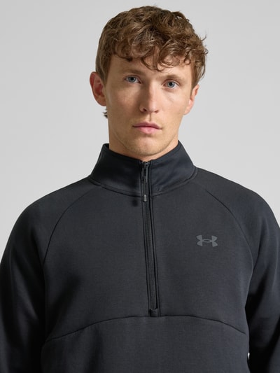 Under Armour Sweatshirt met opstaande kraag en ritssluiting Zwart - 3