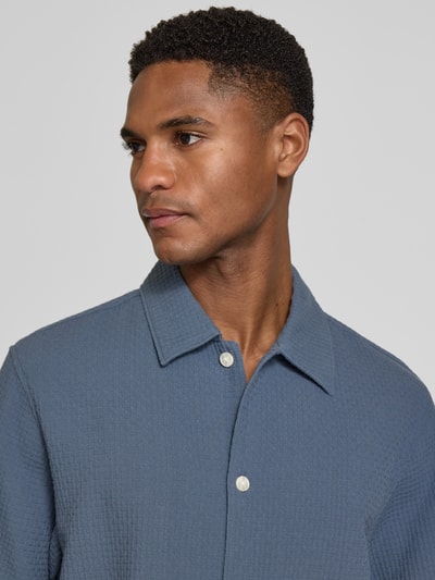 Marc O'Polo DENIM Koszula casualowa o kroju regular fit z czystej bawełny Szaroniebieski 3