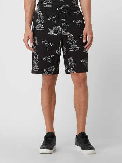 PUMA PERFORMANCE Sweatshorts mit GARFIELD™-Muster Black 4