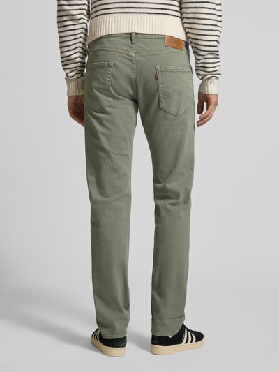 Levi's® Tapered Fit Jeans aus Baumwoll-Mix Modell '502®' Rauchblau 5