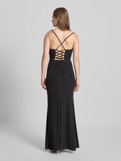 Jake*s Cocktail Abendkleid mit Gehschlitz Black 5