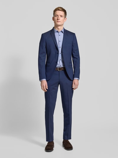 ETERNA SLIM FIT Koszula biznesowa o kroju regular fit z kołnierzykiem typu kent Królewski niebieski 1