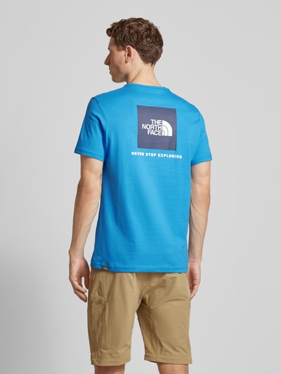 The North Face T-Shirt mit Label-Print Modell 'REDBOX' Royal 5