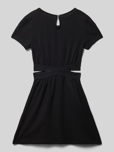 s.Oliver RED LABEL Tailliertes Freizeitkleid mit Cut Outs  Black 3