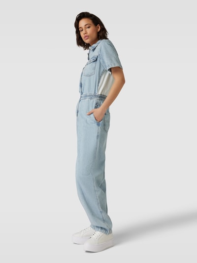 Tommy Jeans Jumpsuit in Denim-Optik Hellblau 1