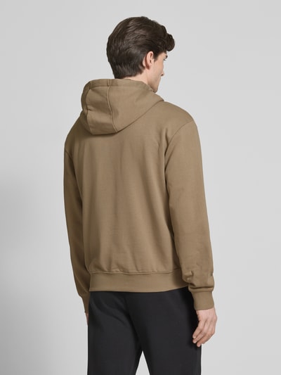 HUGO Oversized Hoodie mit Label-Detail Modell 'Dapo' Taupe 5