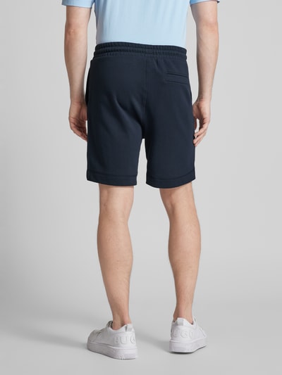 BOSS Orange Shorts mit Label-Patch Modell 'Sewalk' Dunkelblau 5