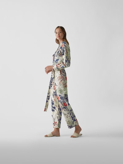 Chufy Jumpsuit mit floralem Muster Weiss 4