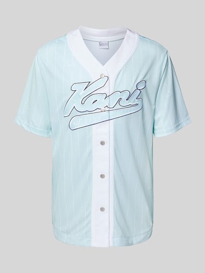 KARL KANI Freizeithemd mit Druckknopfleiste Ocean 2