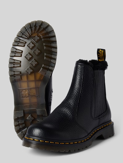 Dr. Martens Chelsea Boots mit Logo-Patch Modell 'Leonore' Black 4
