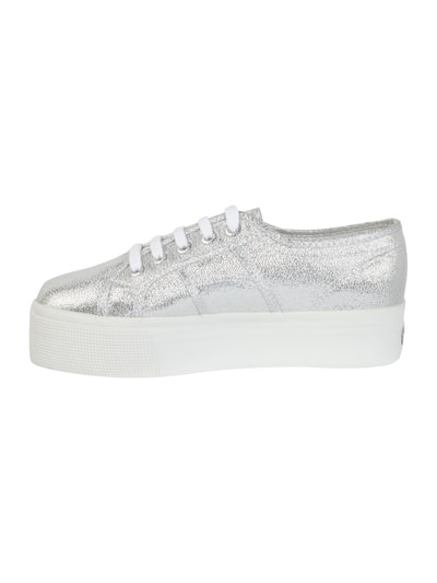 Superga Sneaker mit Glitter-Effekt Silber 3