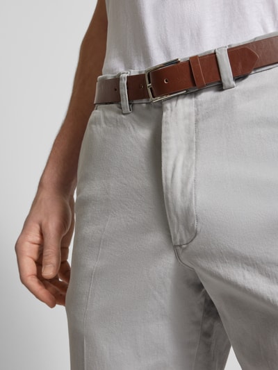 Jack & Jones Regular fit chino met riem, model 'OLLIE' Lichtgrijs - 3