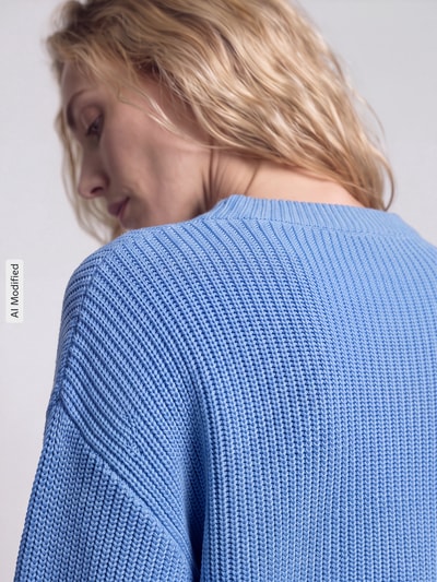 Jake*s Casual Regular Fit Pullover mit Tunnelzug Sky 3