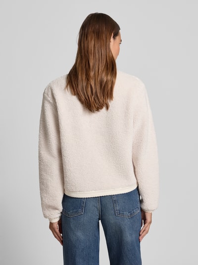 Neo Noir Strickjacke mit Knopfleiste Offwhite 5