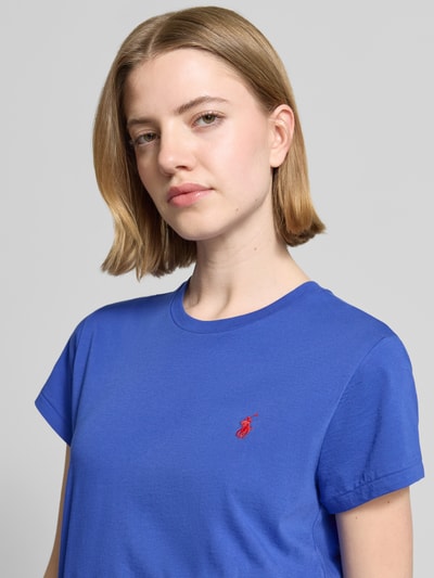 Polo Ralph Lauren Regular Fit T-Shirt aus reiner Baumwolle Royal 3