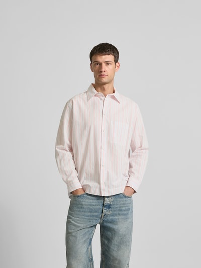 WON HUNDRED Regular Fit Freizeithemd mit Kentkragen Rose 4