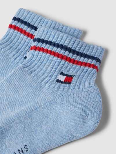 Tommy Hilfiger Sokken met labelprint in een set van 2 paar Jeansblauw - 2