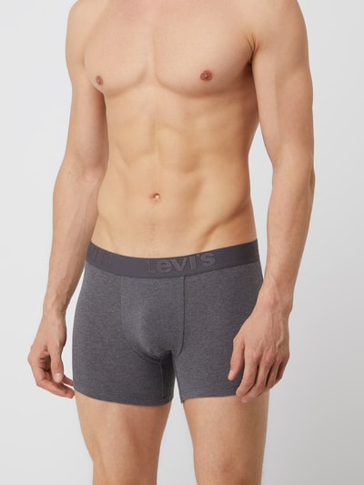 Levi's® Boxershort met stretch in set van 3 Middengrijs gemêleerd - 2