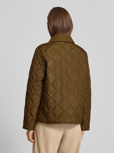 Christian Berg Woman Selection Steppjacke mit Strukturmuster Oliv 5