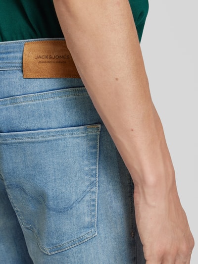 Jack & Jones Regular Fit Jeansshorts im 5-Pocket-Design Modell 'RICK' Jeansblau 3