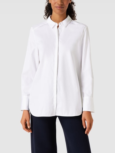 s.Oliver BLACK LABEL Bluzka koszulowa z listwą guzikową Złamany biały 4