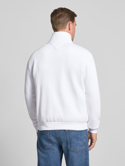 Tommy Hilfiger Regular fit sweatjack van katoenmix Wit - 5
