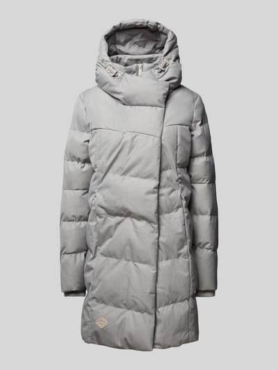 Ragwear Gewatteerde parka met capuchon, model 'Pavla' Lichtgrijs - 2