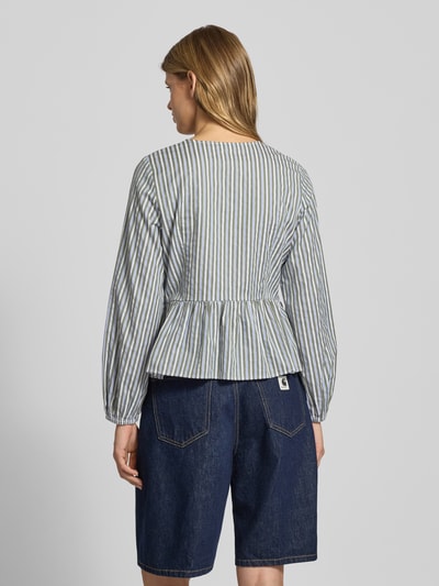 Marc O'Polo Denim Bluzka o kroju regular fit z czystej bawełny Khaki 5