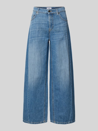 CAMBIO Barrel Jeans aus Baumwoll-Leinen-Mix Modell 'ORIA' Jeansblau 2