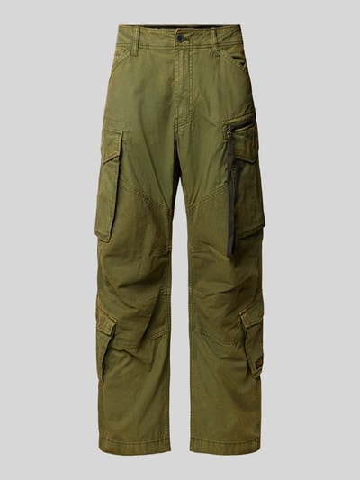 G-Star Raw Stoffen broek met 5-pocketmodel, model 'Rovic' Olijfgroen - 2