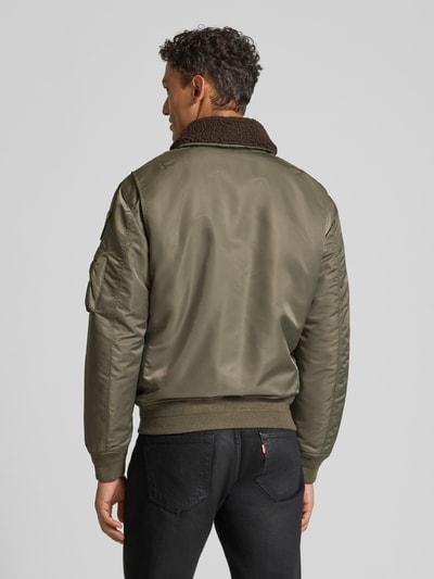 Blauer Usa Bomberjack met tweewegsritssluiting, model 'MARSHALL' Olijfgroen - 5