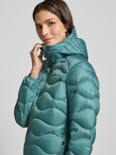 PEAK PERFORMANCE Gewatteerd jack met capuchon Mintgroen - 3