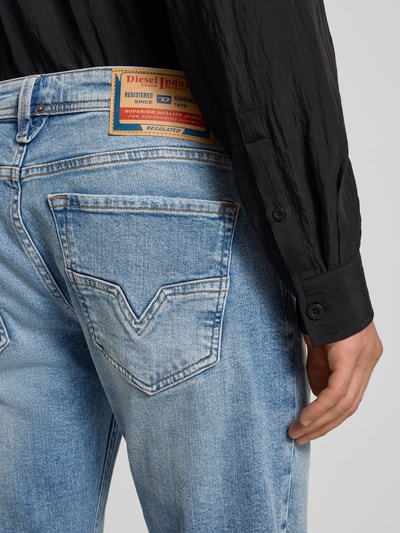 Diesel Straight Fit Jeans im 5-Pocket-Design Jeansblau 3
