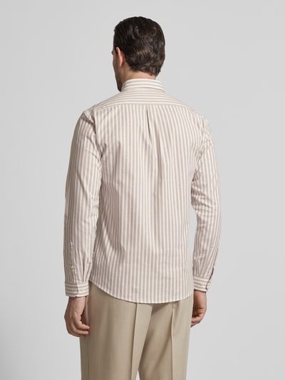 Lindbergh Relaxed Fit Freizeithemd mit Button-Down-Kragen Sand 5