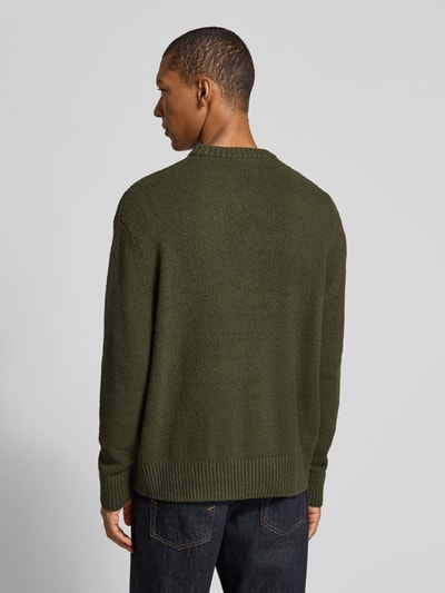 Selected Relaxed Fit Pullover aus Baumwoll-Mix Modell 'ALEX' Gruen 5