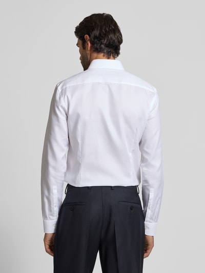 Jake*s Slim Fit Business-Hemd mit Kentkragen Weiss 5
