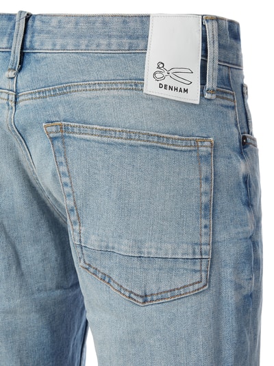 DENHAM Korte jeans met stretch, model 'Razort' Jeansblauw - 3