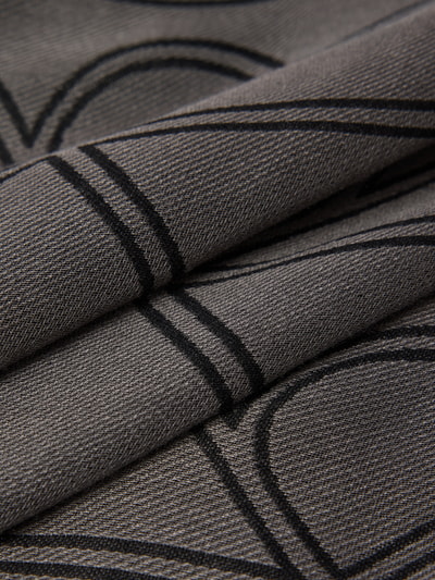 CK Calvin Klein Schal mit Label-Print Dunkelgrau 2