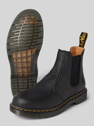 Dr. Martens Chelsea Boots aus Leder mit Ziernaht Black 4