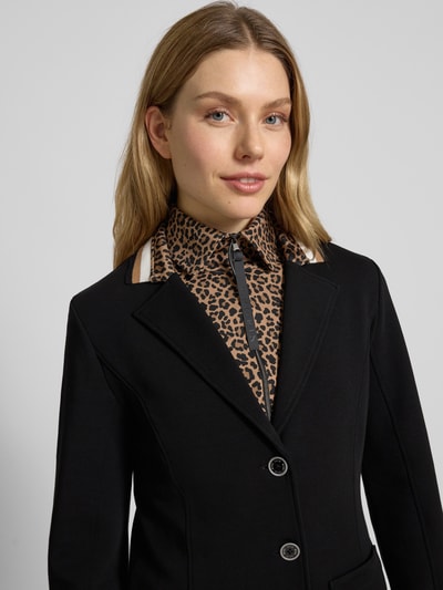 Marc Cain Blazer met reverskraag Zwart - 3