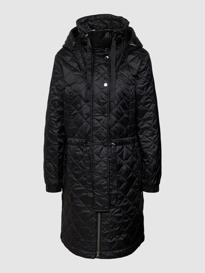 Steppmantel Mit Verdecktem Reißverschluss | Regular Fit Mit Kapuze