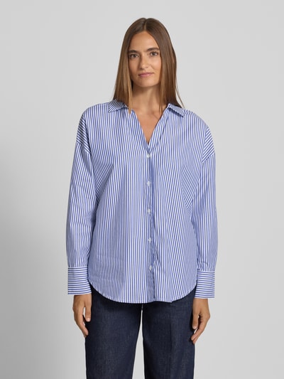 Lanius Hemdbluse mit Knopfleiste Royal 4