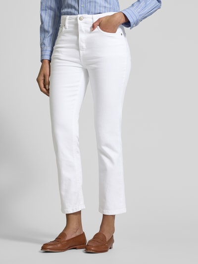 Lauren Ralph Lauren Straight Leg Jeans im 5-Pocket-Design Weiss 4